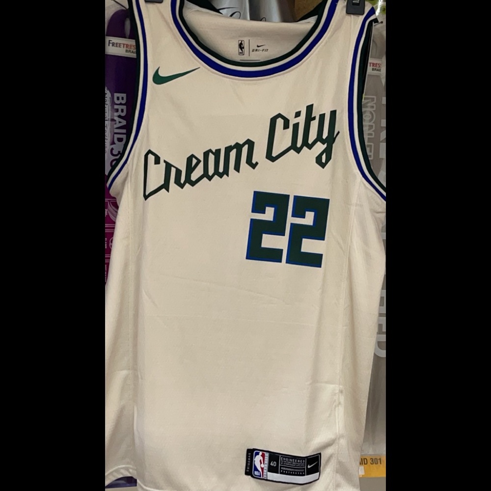 Bucks cream city jersey